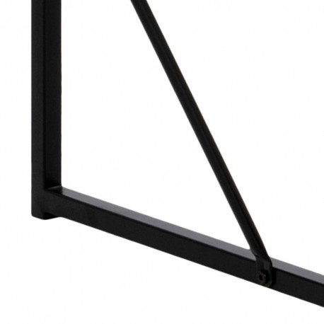 Seaford barbord 120 x 60 cm - Sort