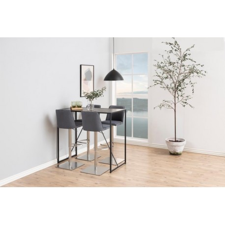 Seaford barbord 120 x 60 cm - Sort