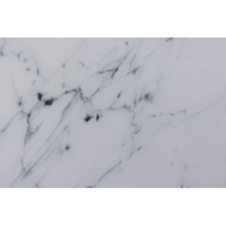 Alisma indskudsbord hvid glas