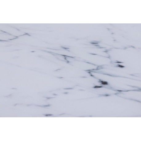 Alisma konsolbord hvid glas