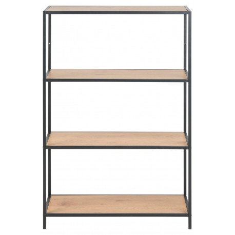 Seaford reol natur - 77 x 35 x H114 cm