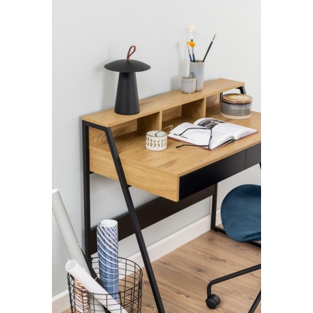 Reece skrivebord naturlig MDF