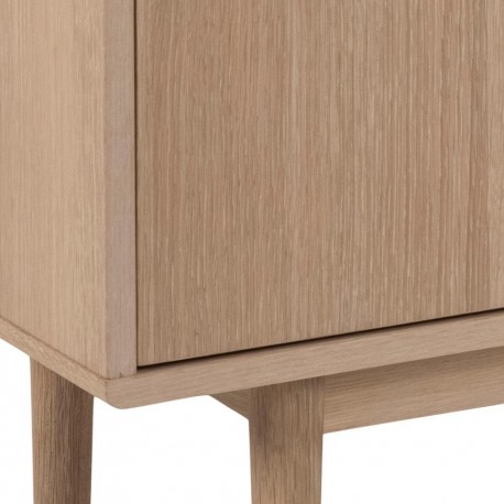 Aston skænk 160 cm - Hvidpigmenteret
