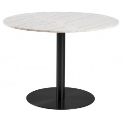 Corby spisebord hvid marmor