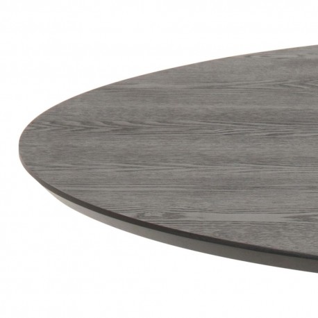 Ibiza spisebord sort Ø110 cm