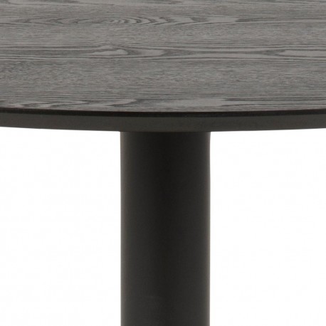 Ibiza spisebord sort Ø110 cm