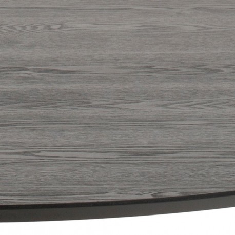 Ibiza spisebord sort Ø110 cm
