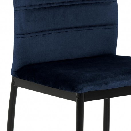 Dia spisebordsstol blå stof