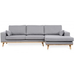 Genova chais. sofa højrevendt