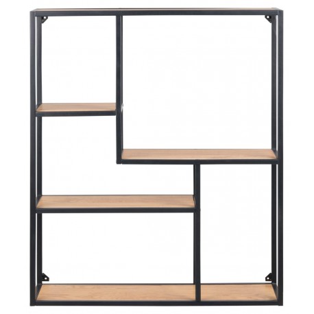 Seaford væghylde naturlig MDF 91 cm