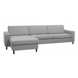 Thomas vendbar XL chaiselongsofa 308cm - Lysegrå