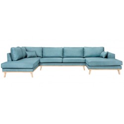 Lido U sofa hjørevendt Rino 37