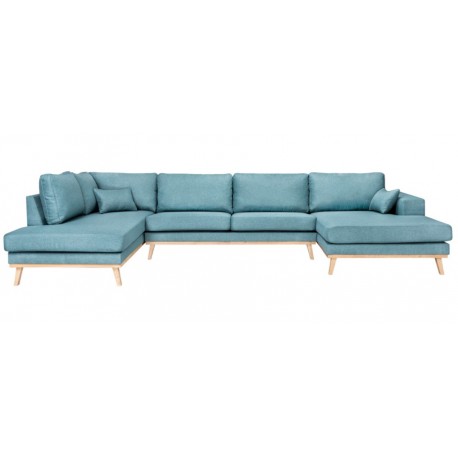 Lido U sofa hjørevendt Rino 37