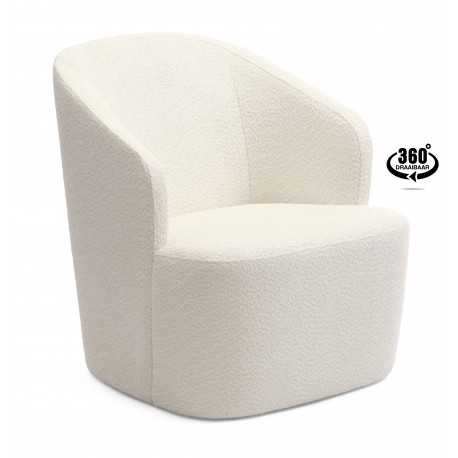 Mia loungestol Ivory Anthlogy