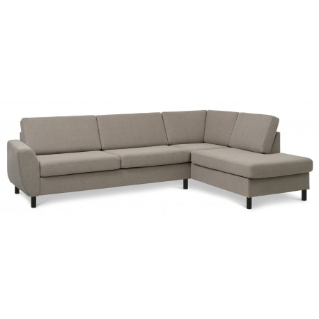 Thomas Højrevendt hjørnesofa med pufafslutning - Austin Antelope