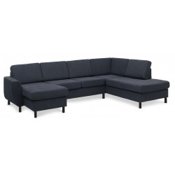 Thomas Venstrevendt hjørnesofa med chaiselong - Austin Blå