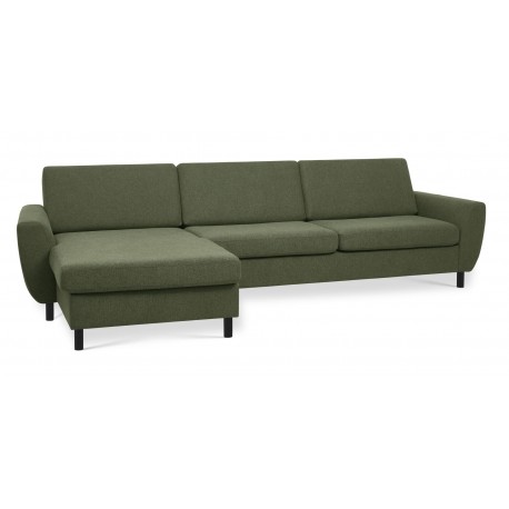 Thomas vendbar chaiselongsofa - Austin Winther moss Grøn