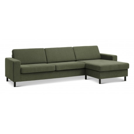 Thomas vendbar chaiselongsofa - Austin Winther moss Grøn