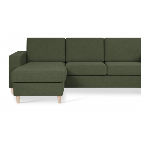 Thomas vendbar chaiselongsofa - Austin Winther moss Grøn