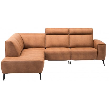 Assens Hjørnesofa Cognac Kentucky Venstrevendt