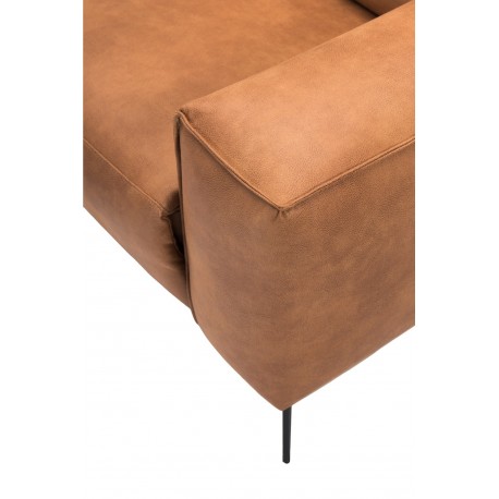 Assens Hjørnesofa Cognac Kentucky Venstrevendt