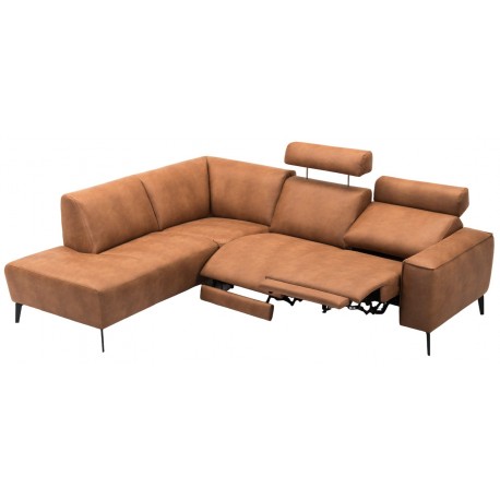 Assens Hjørnesofa Cognac Kentucky Venstrevendt