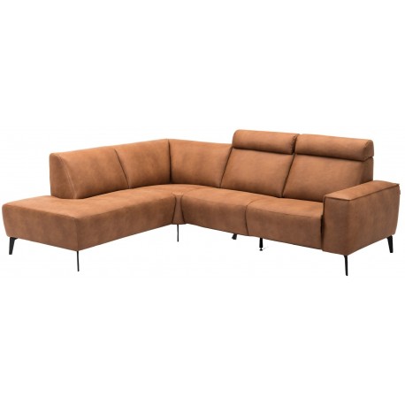 Assens Hjørnesofa Cognac Kentucky Venstrevendt