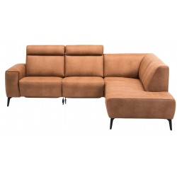 Assens Hjørnesofa Cognac Kentucky Højrevendt