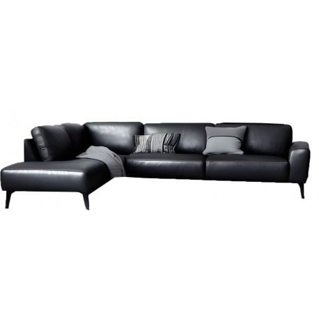 Copenhagen LæderHjørnesofa - Venstrevendt