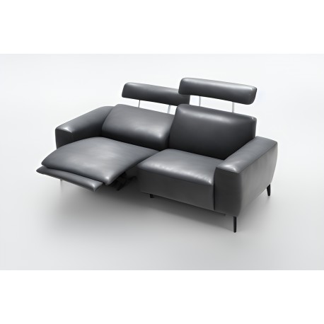 Assens lædersofa - Venstrevendt