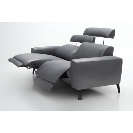 Assens lædersofa - Venstrevendt