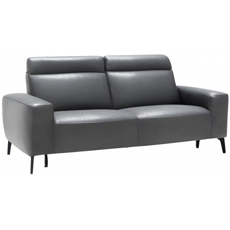 Assens lædersofa - Venstrevendt