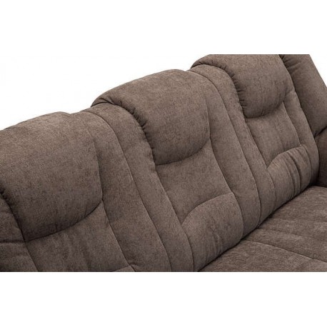 Strib 3 personers sofa Stof
