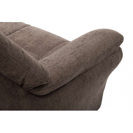 Strib 3 personers sofa Stof