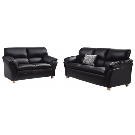 Thisted 2+3 pers sofasæt Sixty læder