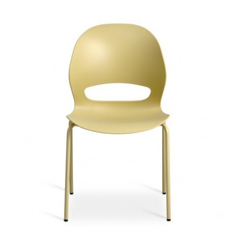 Linea Mustard Spisebordsstol med Mustard Frame stel