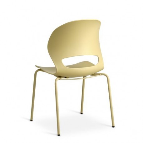 Linea Mustard Spisebordsstol med Mustard Frame stel
