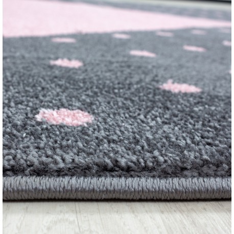 Bambi Børnetæppe Hjerte - Pink