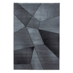 Beta Kortluvet Tæppeløber Geometrisk - Grå