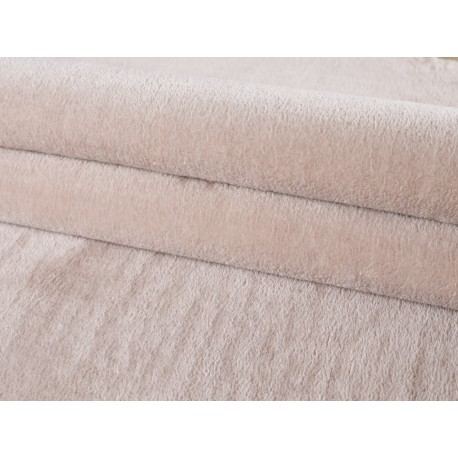 Catwalk Vaskbart tæppe Ensfarvet - Beige