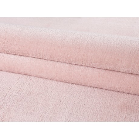 Catwalk Rund Vaskbart tæppe Ensfarvet - Rosa