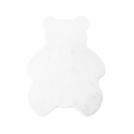 Caty Børnetæppe Bjørn - Hvid