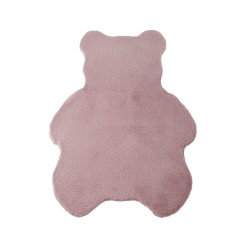 Caty Børnetæppe Bjørn - Rosa