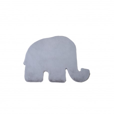 Caty Børnetæppe Elefant - Sølv