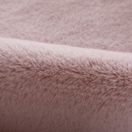 Caty Børnetæppe imiteret Fåreskind - Rosa