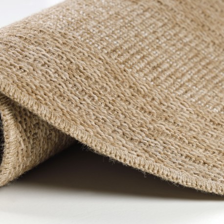 Comilla Rund Udendørs tæppe Vintage - Beige