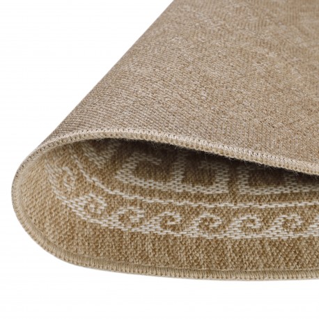 Comilla Rund Udendørs tæppe Vintage - Beige