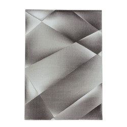 Costa Kortluvet tæppe Abstrakt - Brun