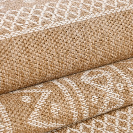 Dhaka Udendørs tæppe Vintage - Beige