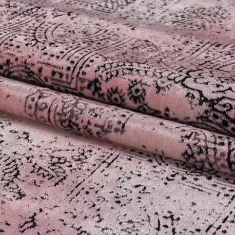 Elite Kortluvet Tæppeløber Vintage - Rosa